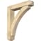 Ekena Millwork Thorton Craftsman Rough Sawn Bracket w/ Offset Brace, Douglas Fir, 6"W x 28"D x 32"H BKT0604X28X32THR04RDF - alternate 1